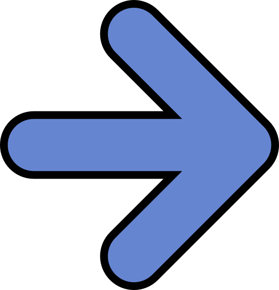 Blue Arrow Football Logo - Right Blue Arrow clip art Free Vector / 4Vector