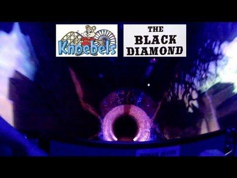 Dark Diamond Logo - Black Diamond POV HD Knoebels Amusement Resort Front Seat Dark Ride ...