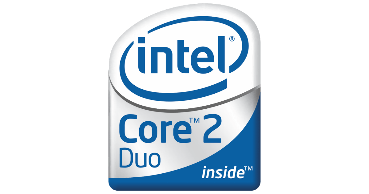 Intel Core 2 Duo Logo - Intel Core 2 Duo Logo