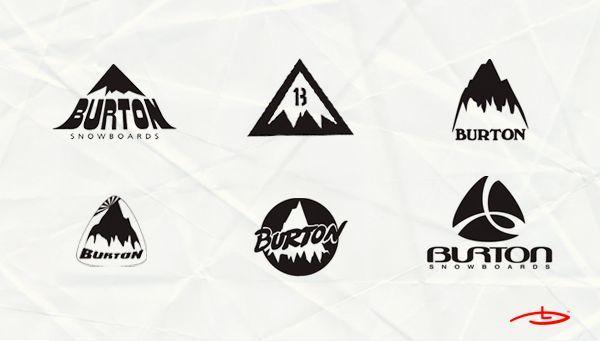 Burton Logo - old Burton mountain logos. Action Sports Technology Logos. Logos