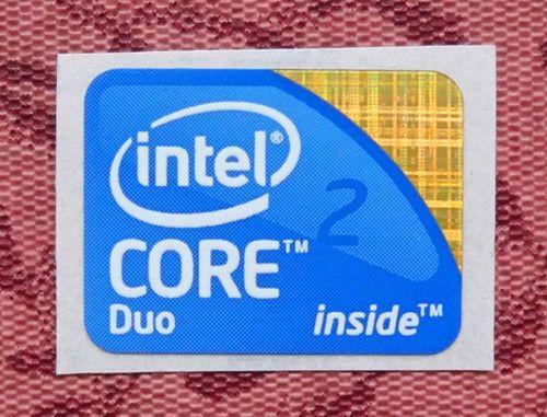 Intel Core 2 Duo Logo - Intel Core 2 Duo Inside Sticker 15.5 X 21mm 2009 Version Logo | eBay