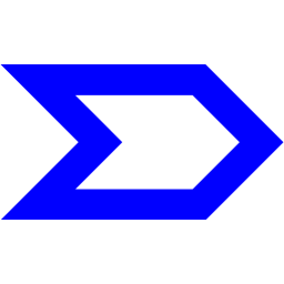 Blue Arrow Football Logo - Blue arrow 52 icon - Free blue arrow icons
