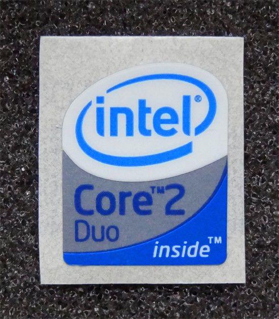 Intel Core 2 Duo Logo - Intel Core 2 Duo Inside Sticker 16 x 19.5mm Case Badge Logo For ...
