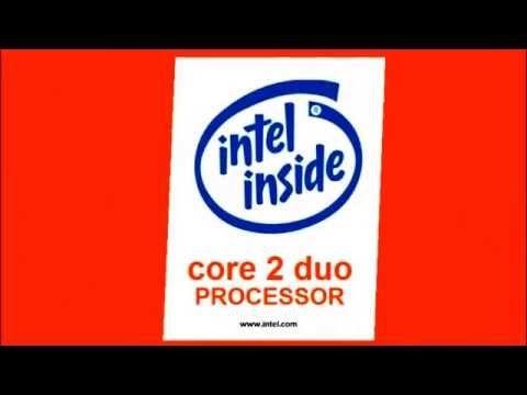 Intel Core 2 Duo Logo - Intel Inside Core 2 Duo Logo - YouTube