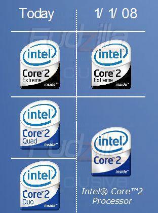 Intel Core 2 Duo Logo - Core 2 duo and Quad to get the same logo