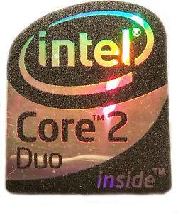 Intel Core 2 Duo Logo - INTEL CORE 2 DUO SPECIAL EDITION STICKER LOGO AUFKLEBER 19x24mm 294