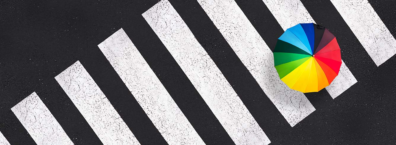 Black and White Lines Logo - How bright white lines make roads safer for everyone - TDMA