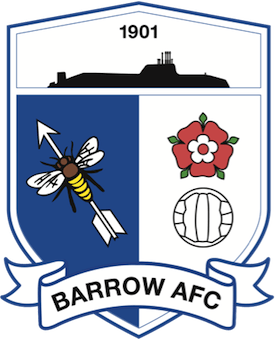 Blue Arrow Football Logo - Barrow A.F.C.