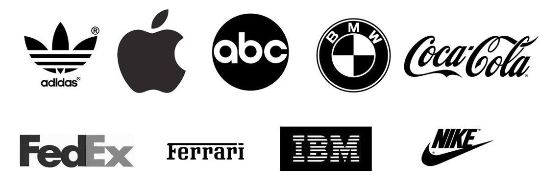 Black and White Brand Logo - Why you need a black and white logo, why you need monochrome logo