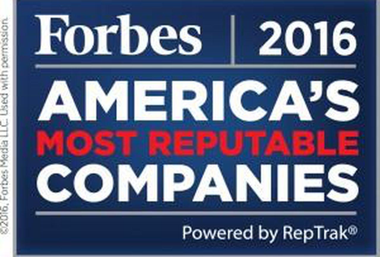 100 Most Popular Company Logo - America's Most Reputable Companies, 2016: Amazon Tops The List