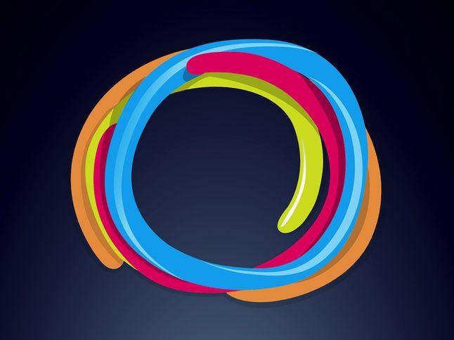 Colorful Circle Logo - Colorful circles logo template vector Vector | Free Download