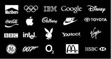 Black and White Brand Logo - Thinctanc :: the creative life: Effective Branding (Or: Lessons from ...