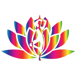 Rainbow Lotus Flowers Logo - Spectrum Yoga Lotus No Background clipart, clipart of Spectrum Yoga