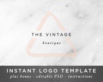 Vintage Triangle Logo - Triangle logo | Etsy