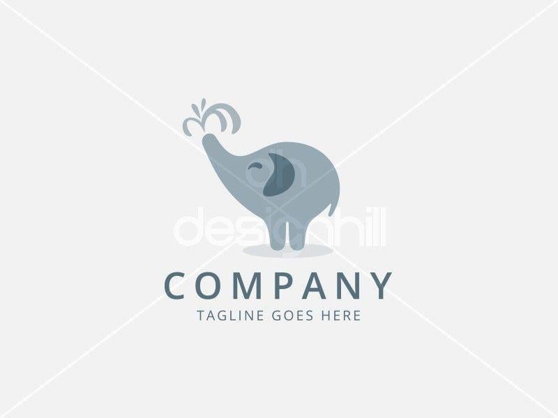 Cute Elephant Logo - Cute Elephant Logo by Zixlo | Animals & Pets | Designhill