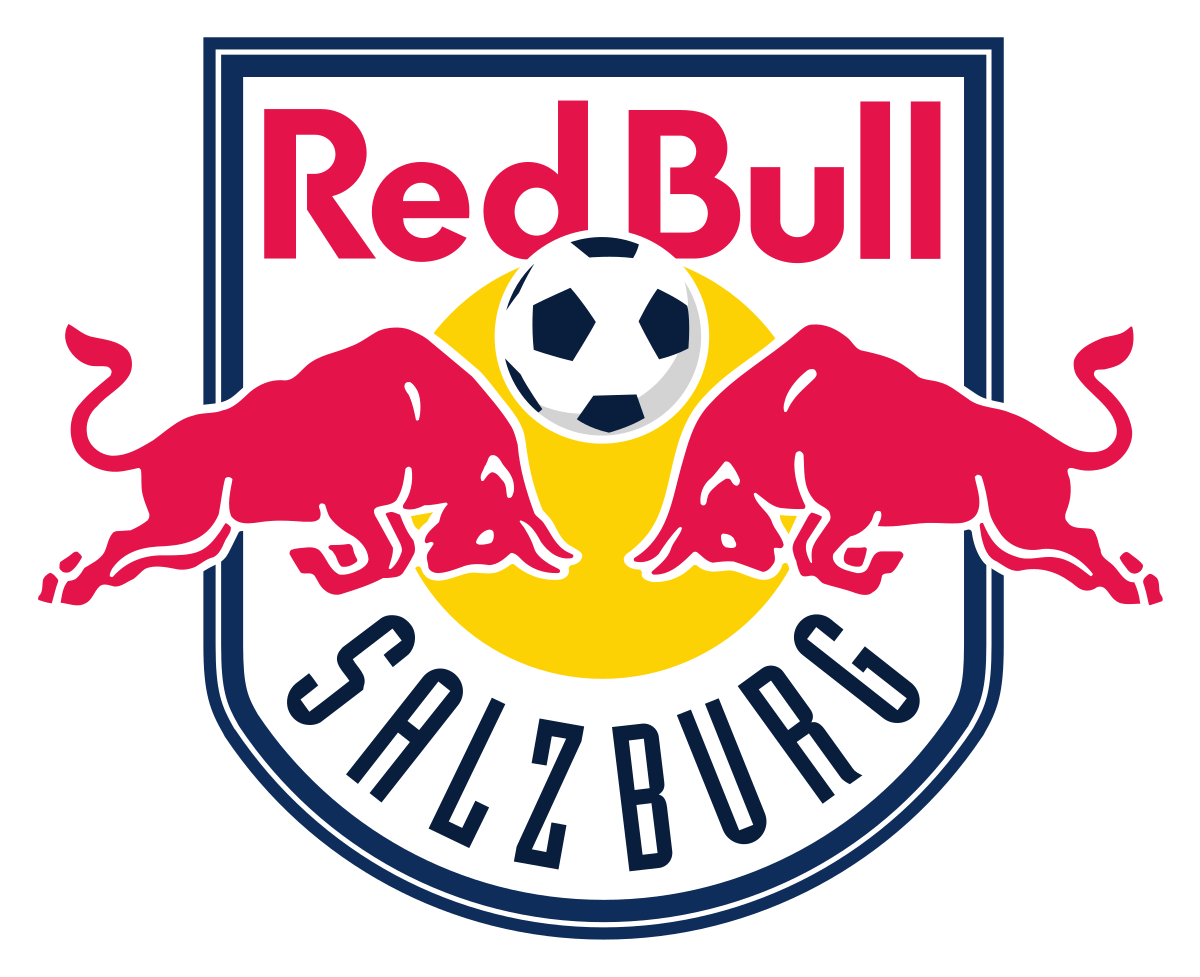 Red Football Sports Logo - FC Red Bull Salzburg