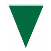Dark Green Triangle Flag Logo - BellaFeata 12) Decoration > c. Triangle Flag Banner