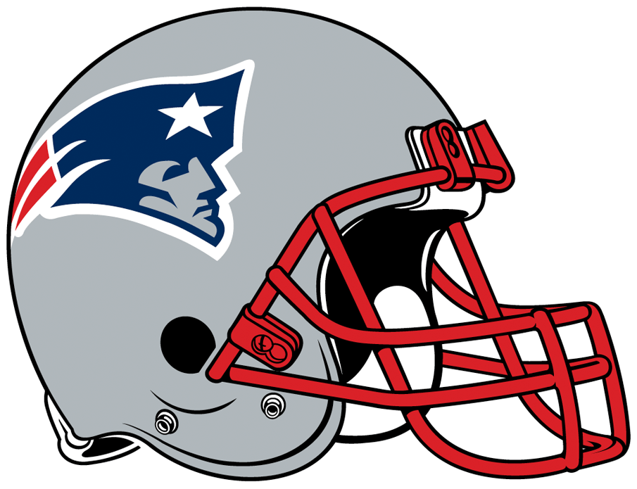 Red Football Sports Logo - New England Patriots Helmet Football League (NFL)