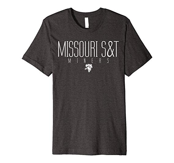 Missouri Clothing Logo - University Of Missouri S&T NCAA T Shirt C05AR01: Clothing
