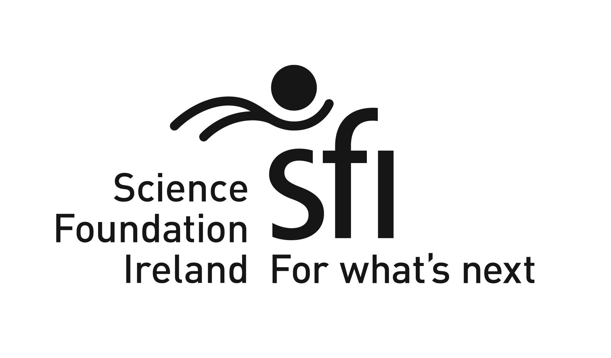 Black and White Brand Logo - SFI Logo and Guidelines. Science Foundation Ireland