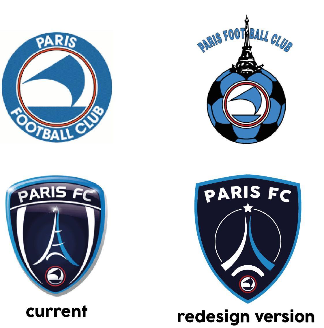 Paris FC Logo - Paris Fc Logo Redesign