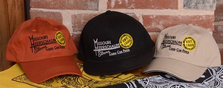 Missouri Clothing Logo - Missouri Meerschaum Logo Apparel | Baseball Caps | Sweatshirts | T ...