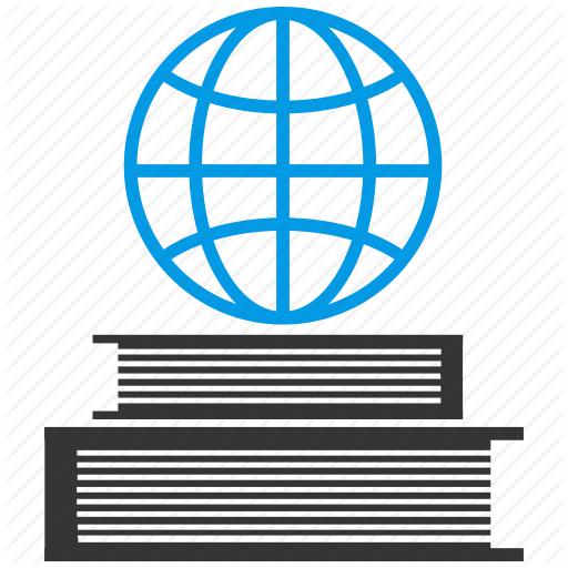 Grid Globe Logo - Books, earth, education, globe, grid, planet, study icon