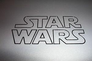 Cool Black and White Outline Logo - STAR WARS Outline Logo Decal Sticker BLACK, RED, WHITE, YELLOW 1.5 ...