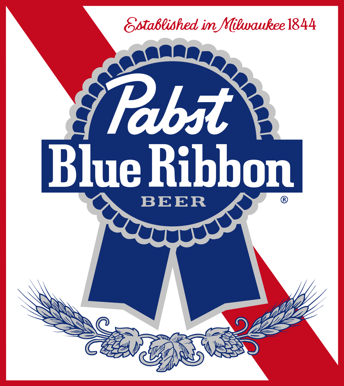 Blue Ribbon Logo - Pabst Blue Ribbon