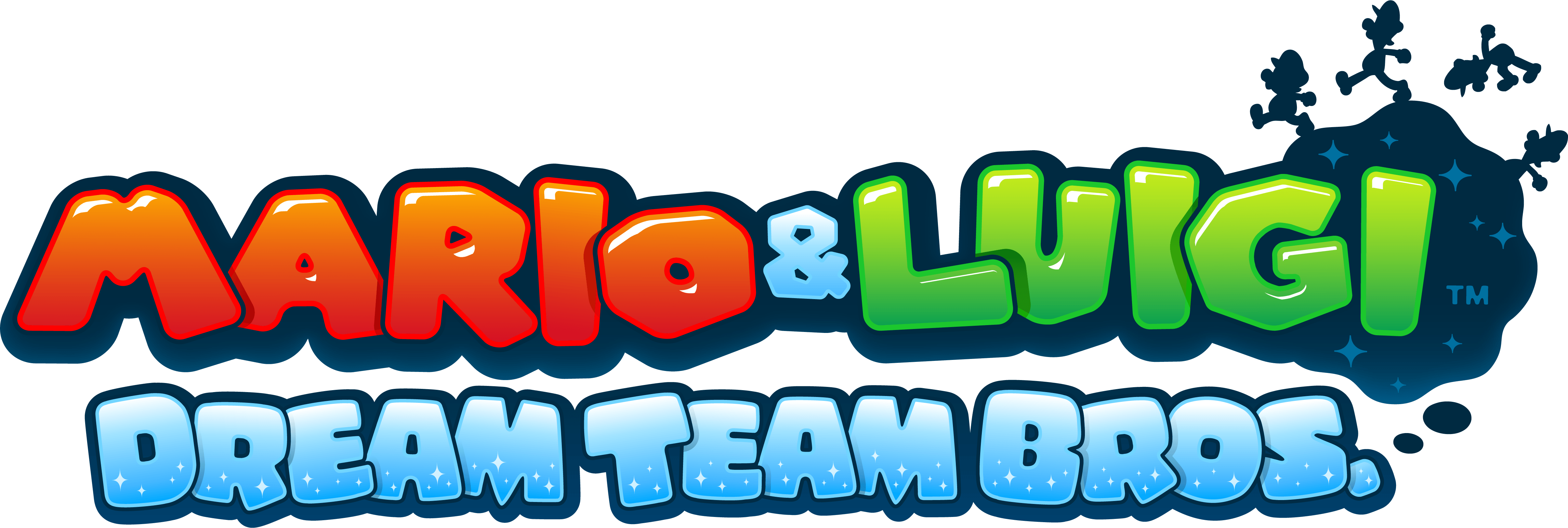 Mario and Luigi Logo - Mario & Luigi: Dream Team (3DS) Artwork