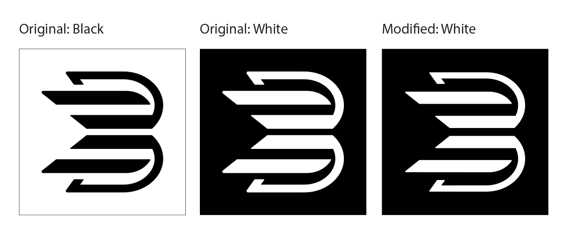 Detailed Black and White Brand Logo - A designers guide to creating logo files – Logo Geek