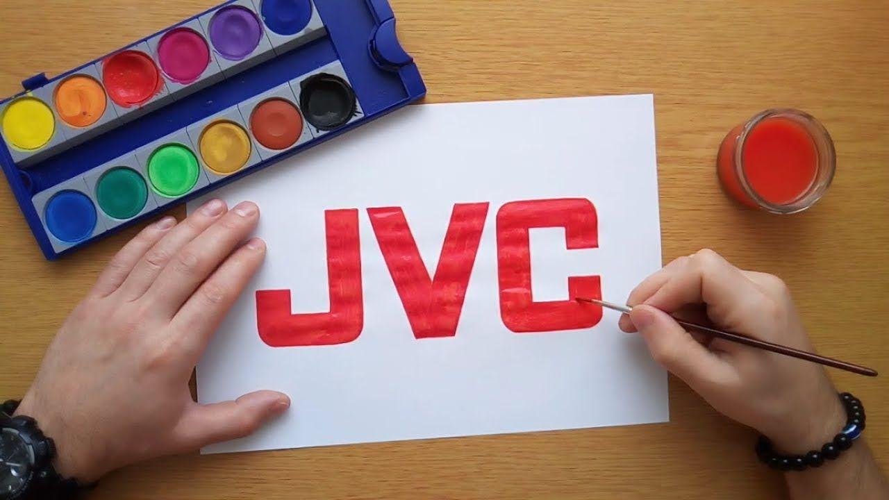 JVC Logo - How to draw the JVC logo - YouTube