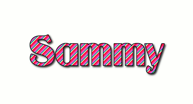 Sammy Name Logo - Sammy Logo | Free Name Design Tool from Flaming Text