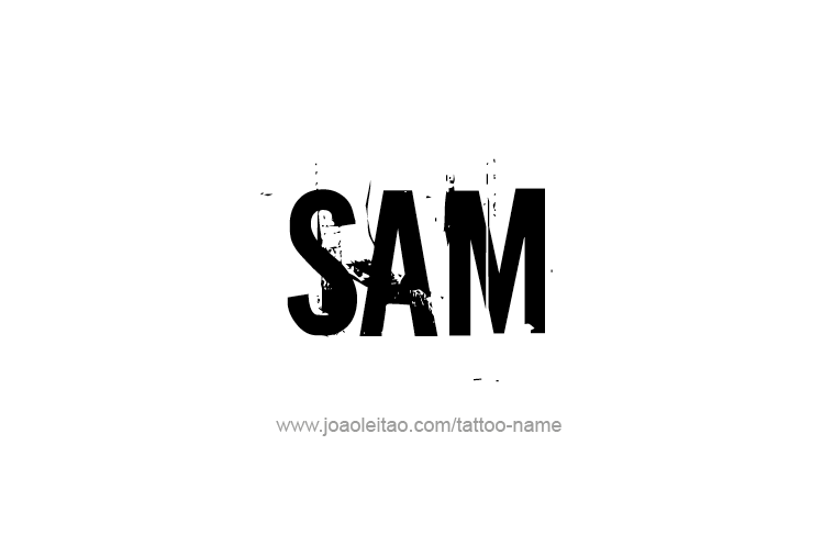 Sammy Name Logo - Sam Name Tattoo Designs