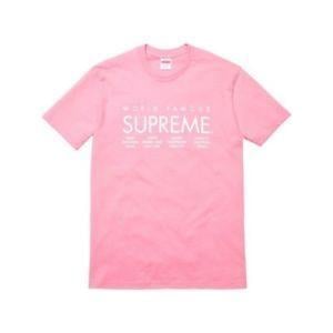 Supreme International Logo - SS15 SUPREME NEW YORK INTERNATIONAL LOGO TEE SHIRT DS NEW