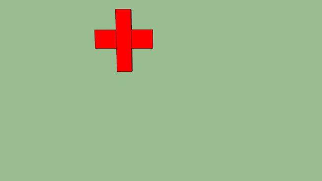 Add Text Red Cross Logo - RED CROSS LOGO | 3D Warehouse