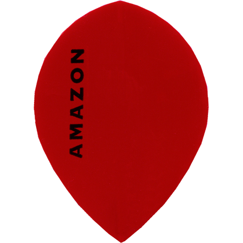 Solid Red Circle Logo - Amazon Dart Flights Pear Solid Red