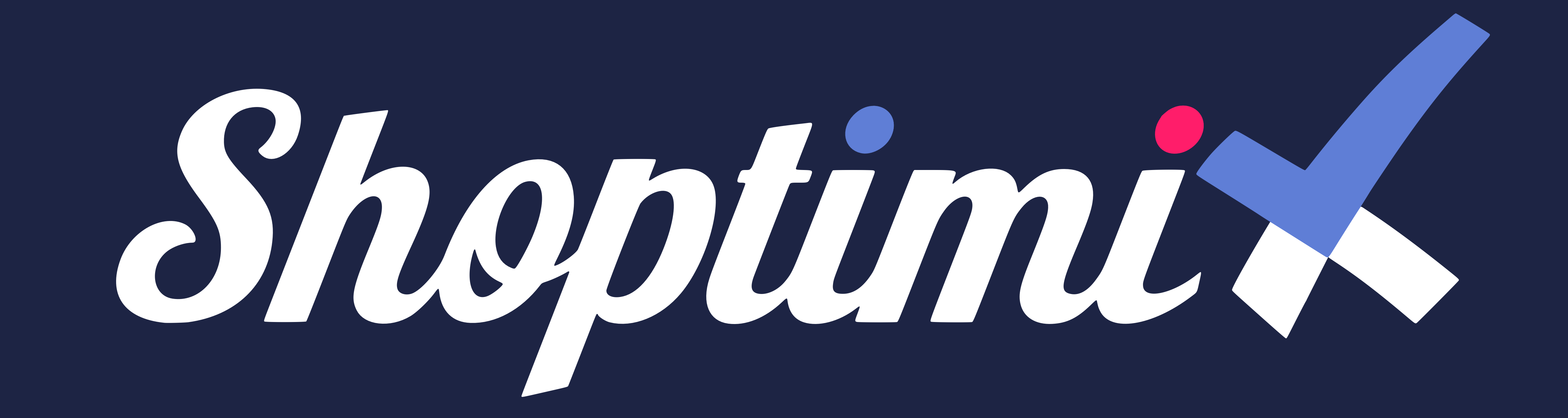 White and Dark Blue Company Logo - Company Logo - Press - Shoptimix