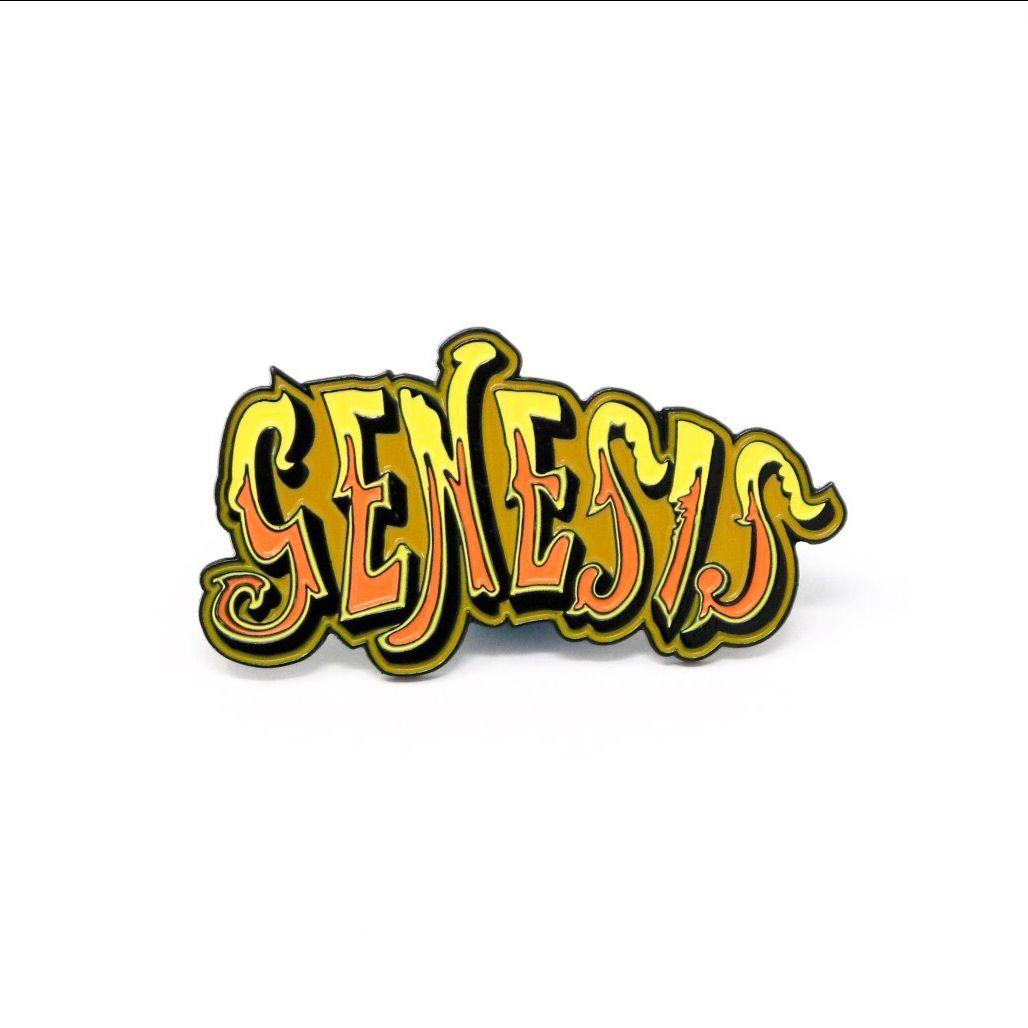 Genesis Band Logo - Genesis Logo Enamel Pin Badge. Buy Genesis Logo Enamel Pin Badge at ...