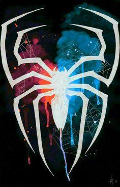 Cool Spider Logo - Spiderman iPhone6s Wallpaper. Cool Wallpaper!. Spiderman, Amazing