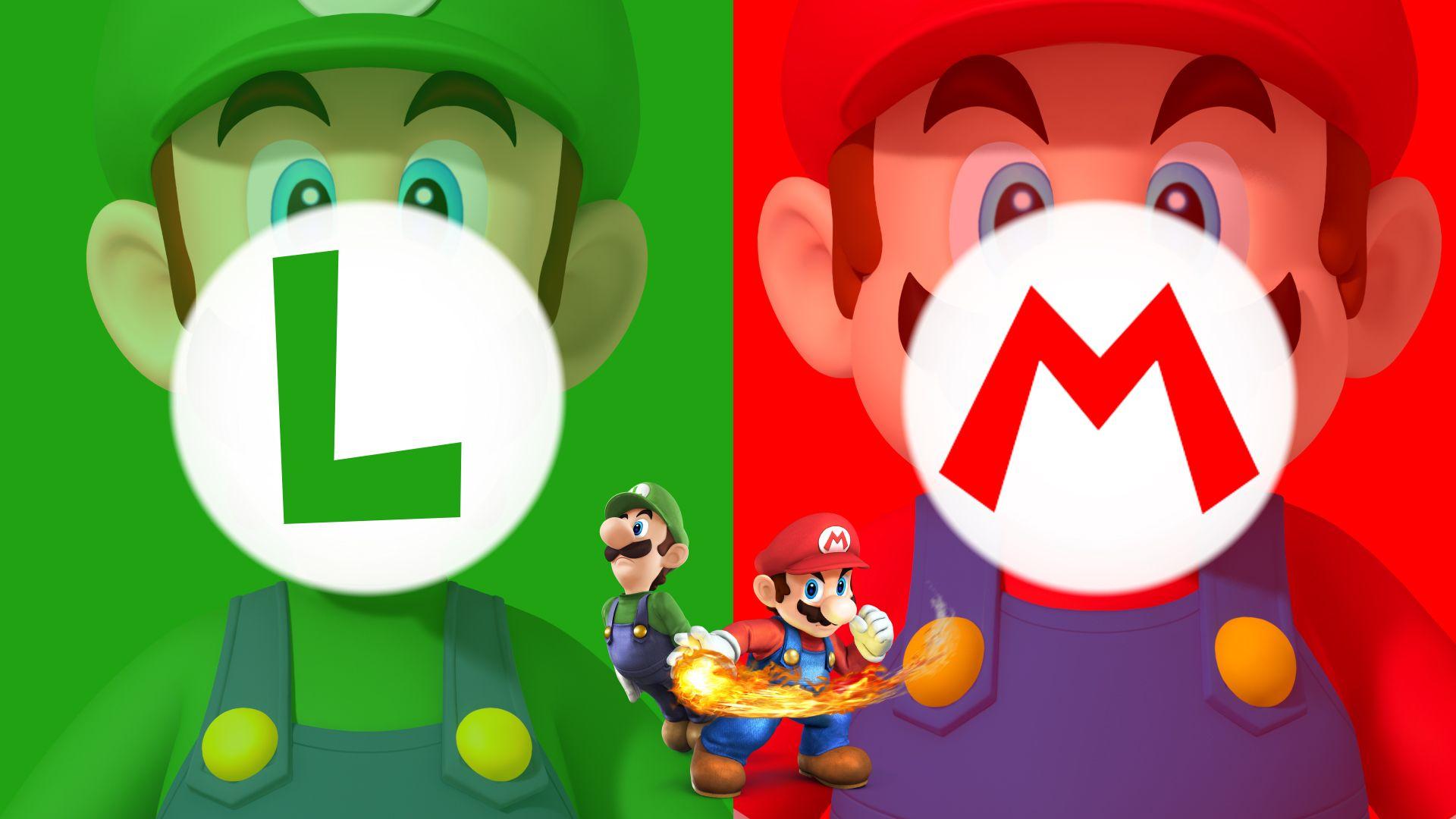 Mario and Luigi Logo - Mario and Luigi vs Scizor and Scyther