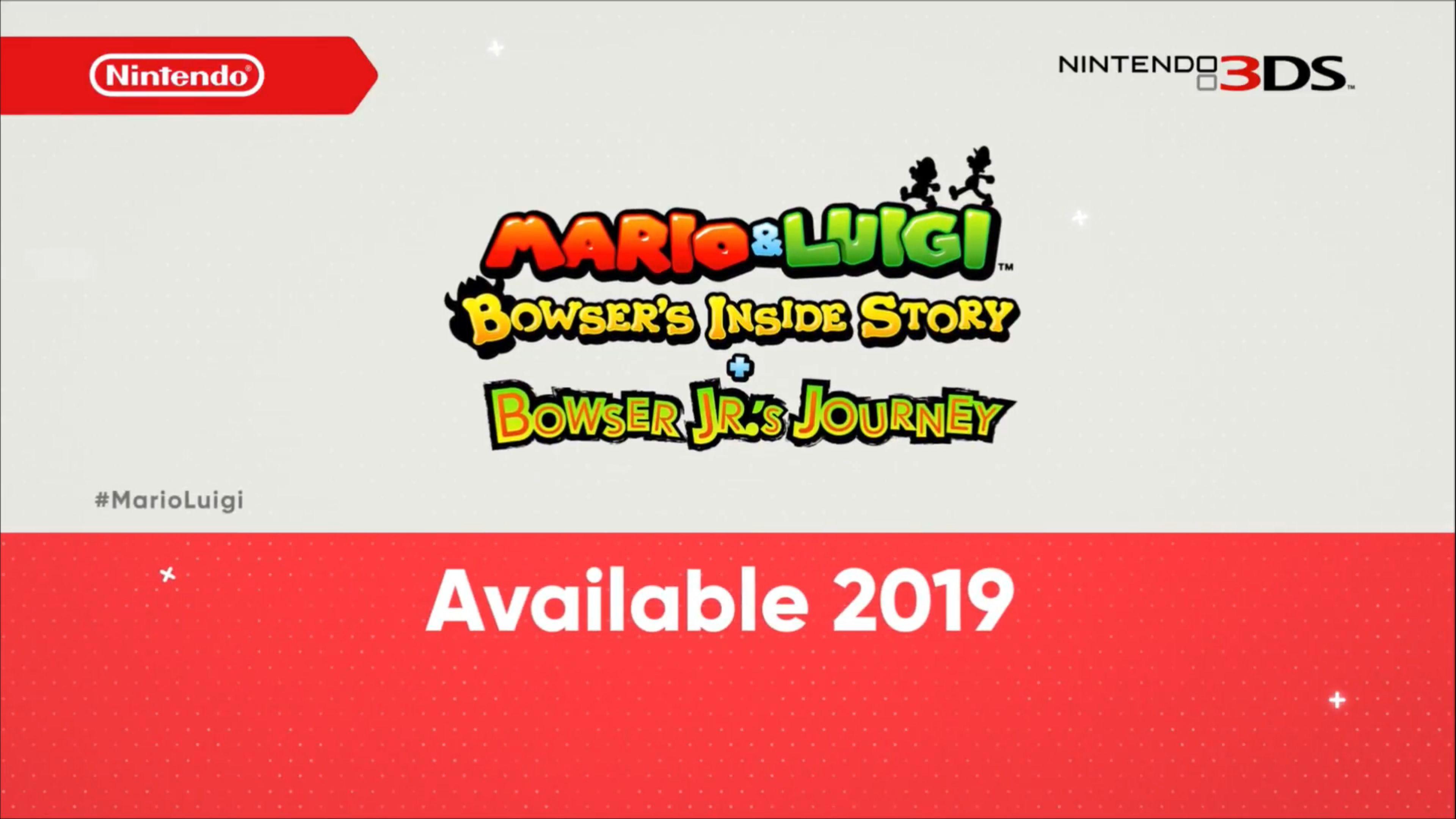 Mario and Luigi Logo - Mario & Luigi: Bowser's Inside Story + Bowser Jr.'s Journey ...
