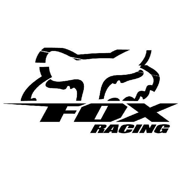 Fox Rider Logo - Sticker Fox Racing Logo 1 | MuralDecal.com