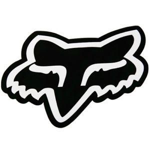 Fox Rider Logo - Fox Head Racing Logo Vinyl Decal Die Cut Sticker 6