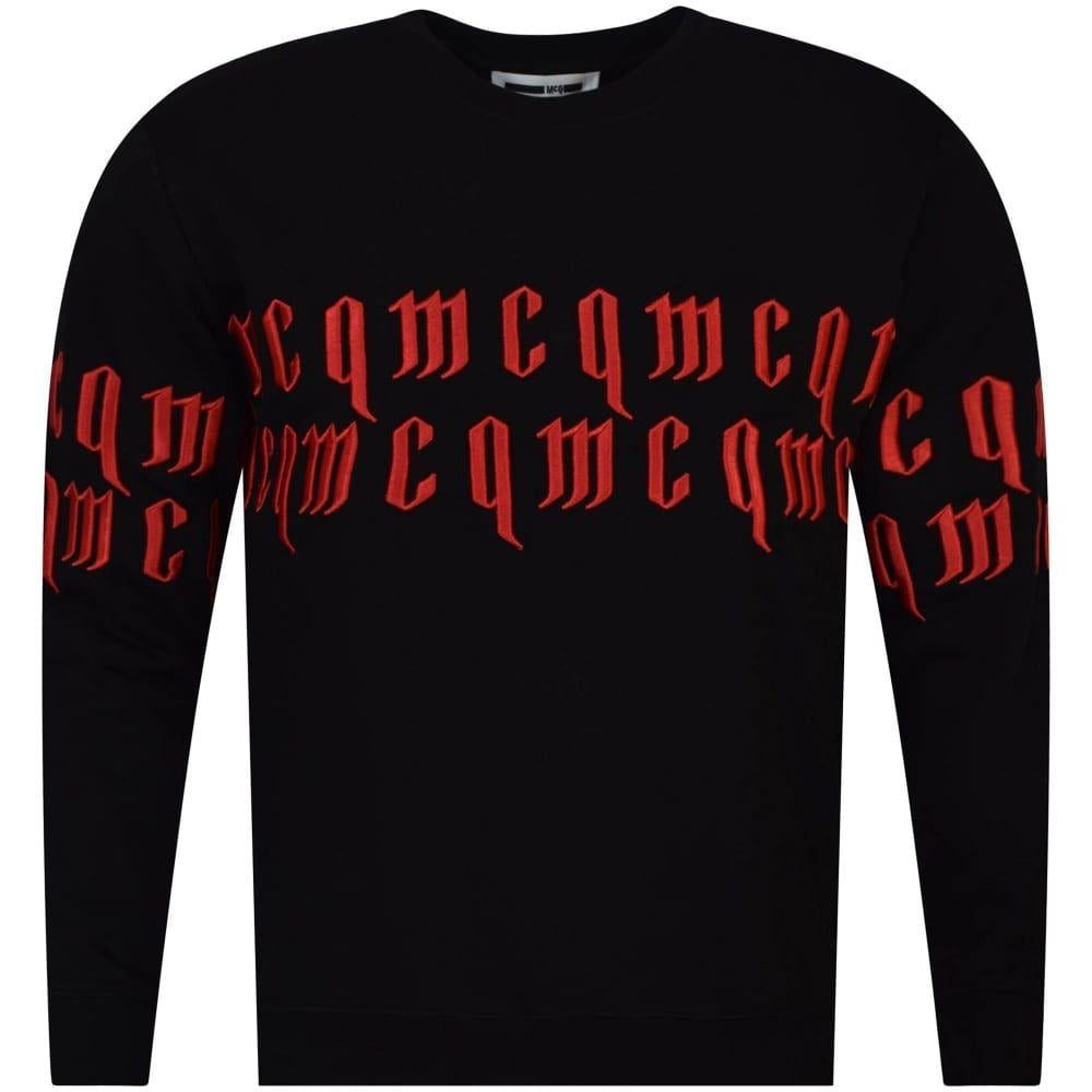 Black and Red C Logo - McQ by ALEXANDER MCQUEEN McQ by Alexander McQueen Black Gothic Red ...