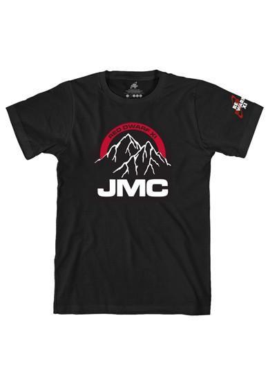 Black and Red C Logo - Black Red Dwarf XI JMC Logo T-Shirt | Clothing | Red Dwarf XI/XII