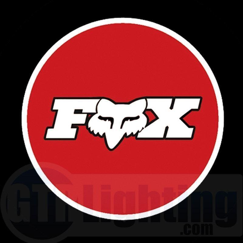Fox Rider Logo - GTR Lighting LED Logo Projectors, Fox Racing Logo, #39
