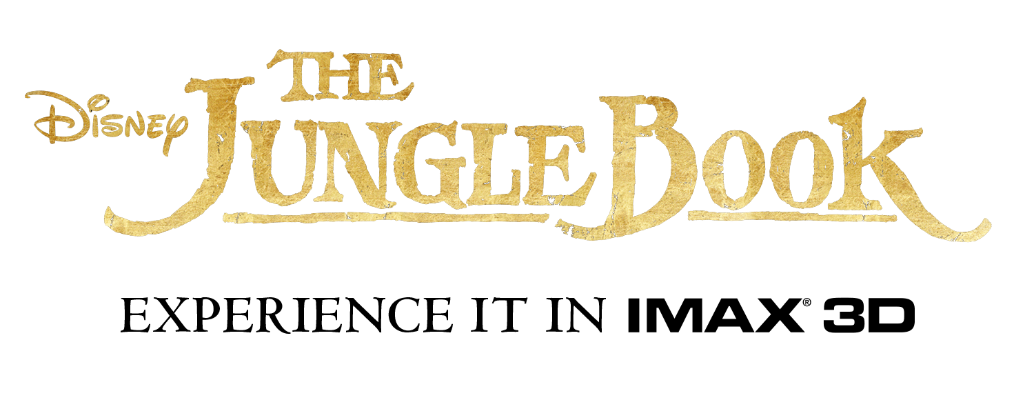 The Jungle Book Title Logo - Experience The Jungle Book in IMAX® with Laser