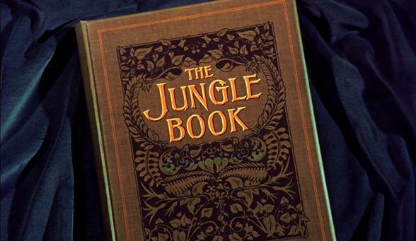 The Jungle Book Title Logo - The Jungle Book (1967)
