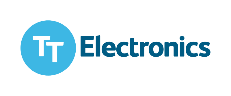 Blue Electronic Logo - TT Electronics Electronic Components Ltd